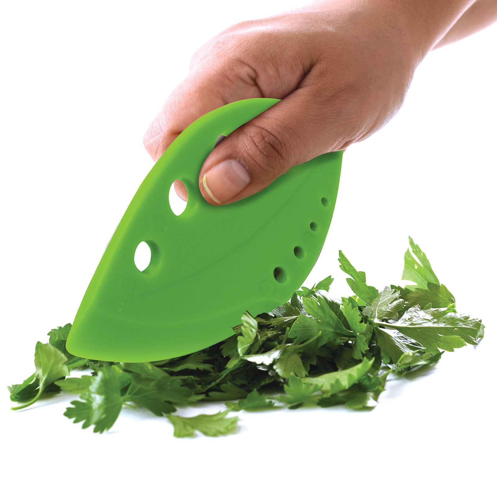 Norpro Multi Blade Herb Shears with Storage Sheath, Stainless Steel, Green