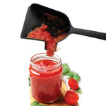 Norpro Spunnel Deluxe Spatula with Built In Funnel, Black