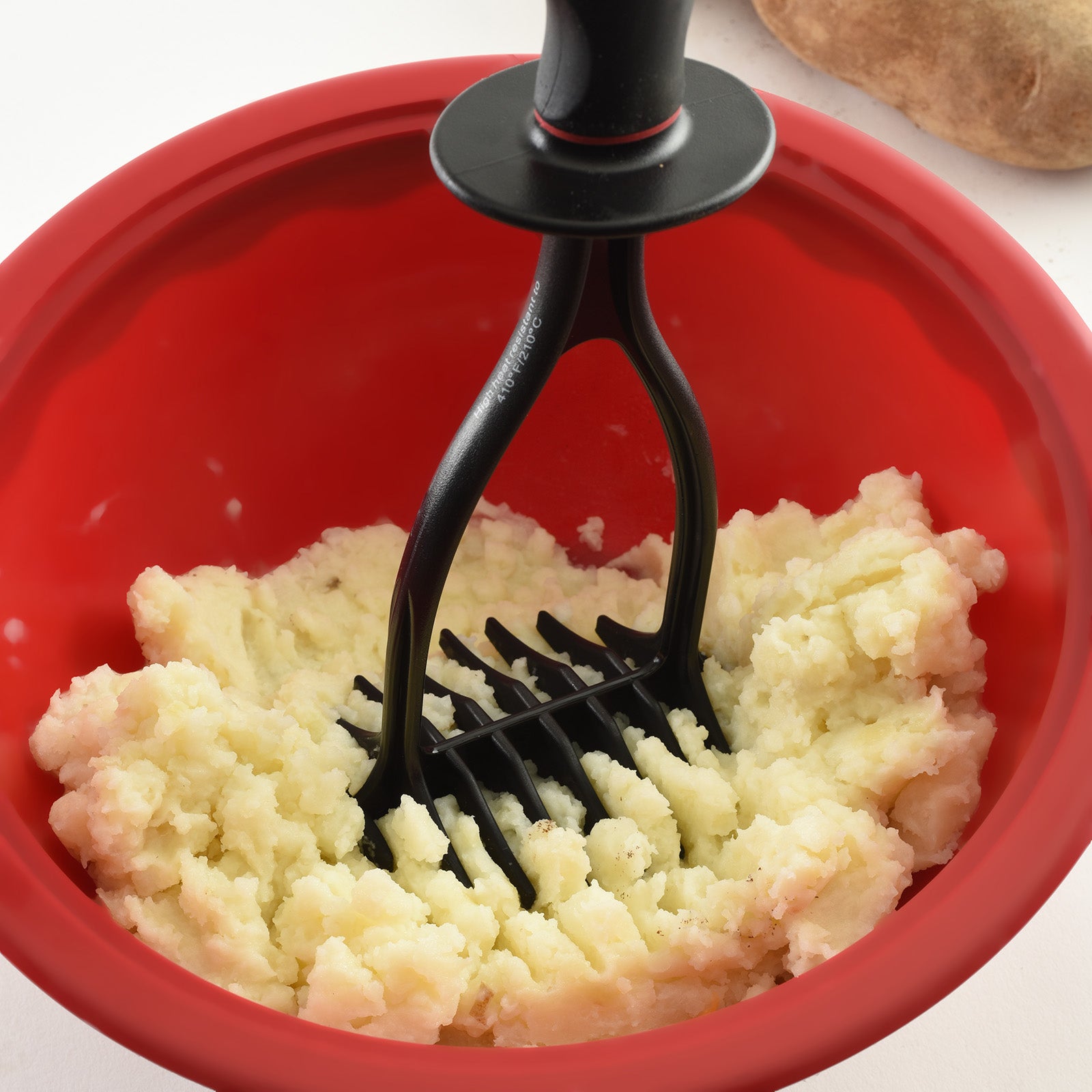 Norpro Heat Resistant Black Nylon Potato Masher, 11-Inch