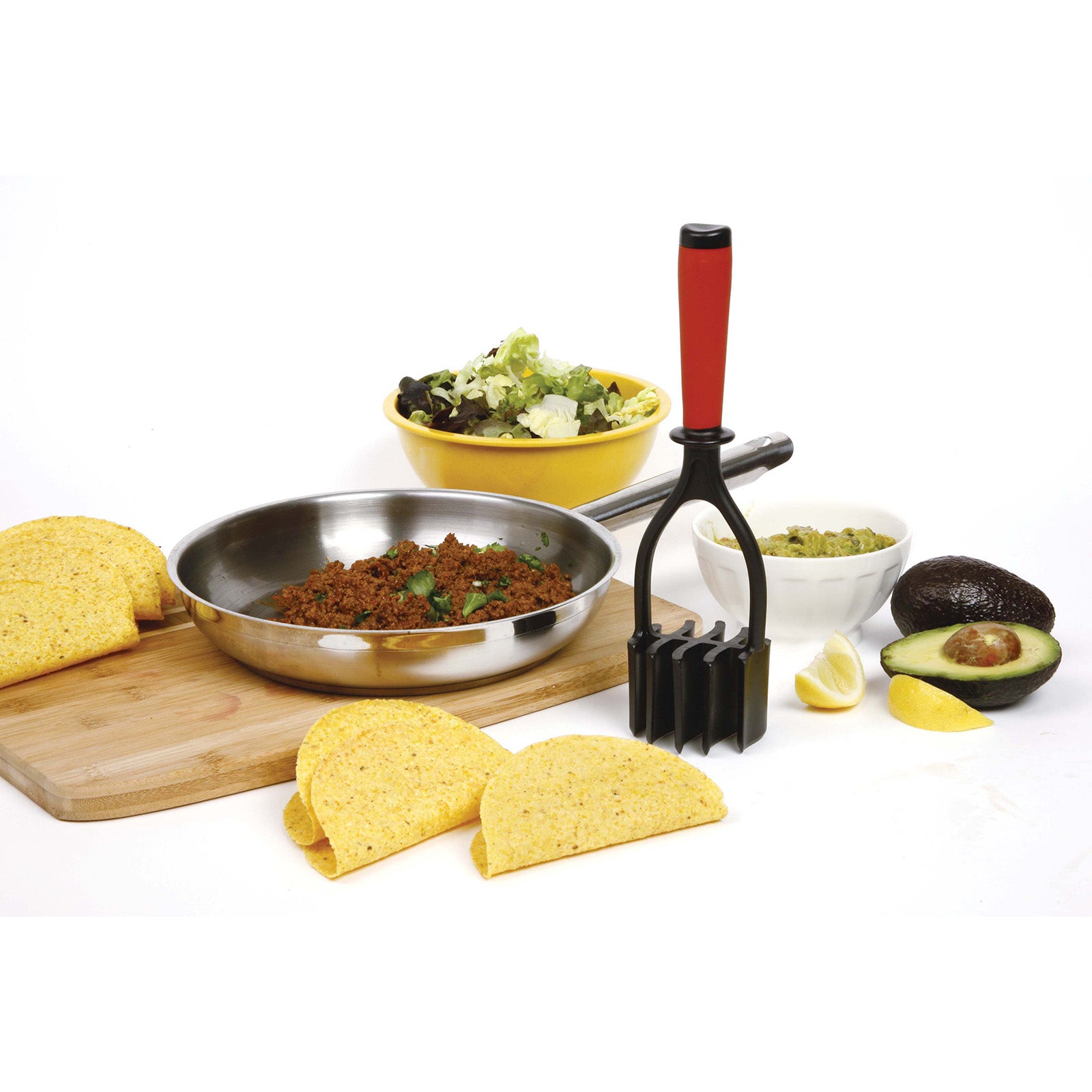 Norpro Grip-EZ Chop Stir Mash Food Chopper and Masher
