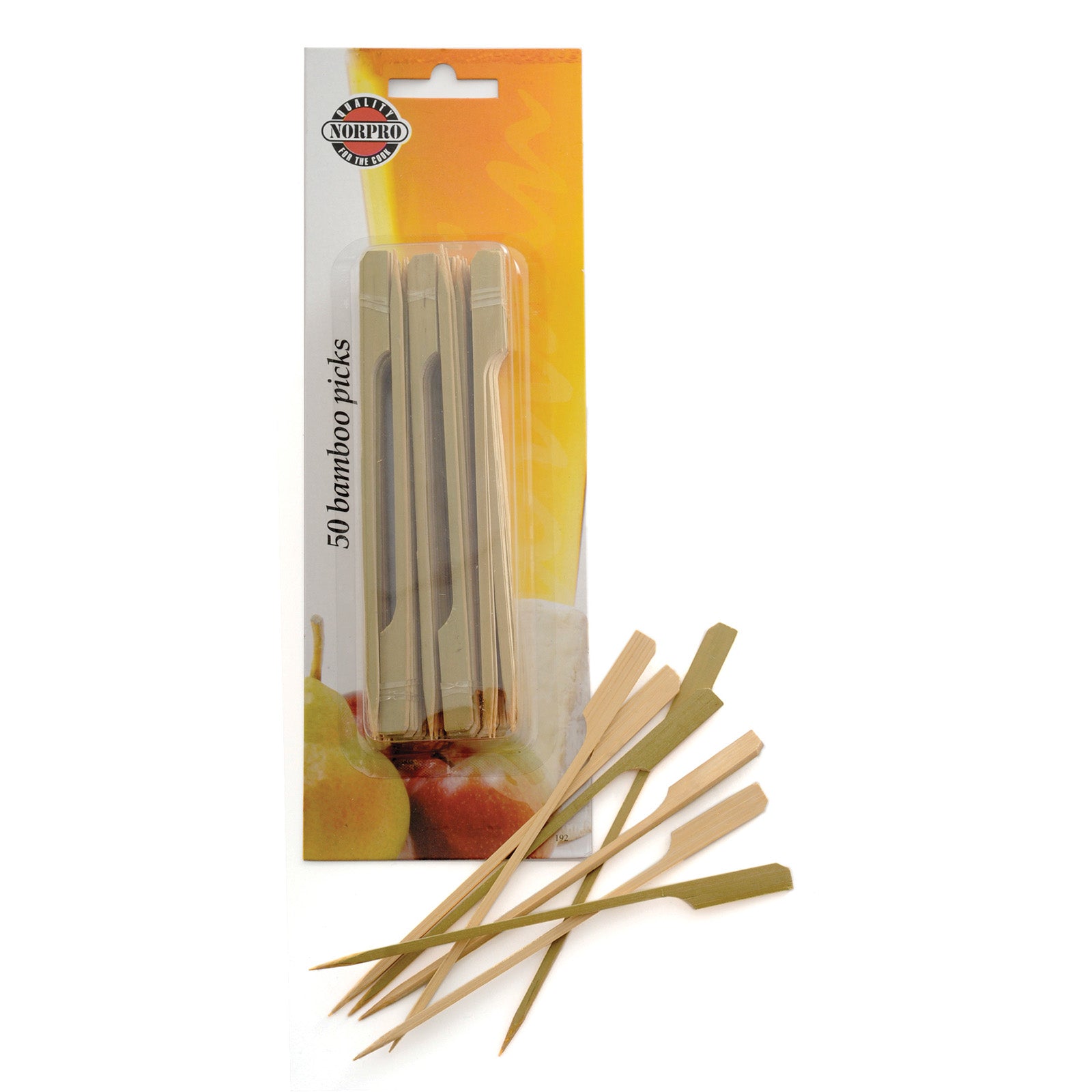 Norpro Bamboo Picks, 50 Pack
