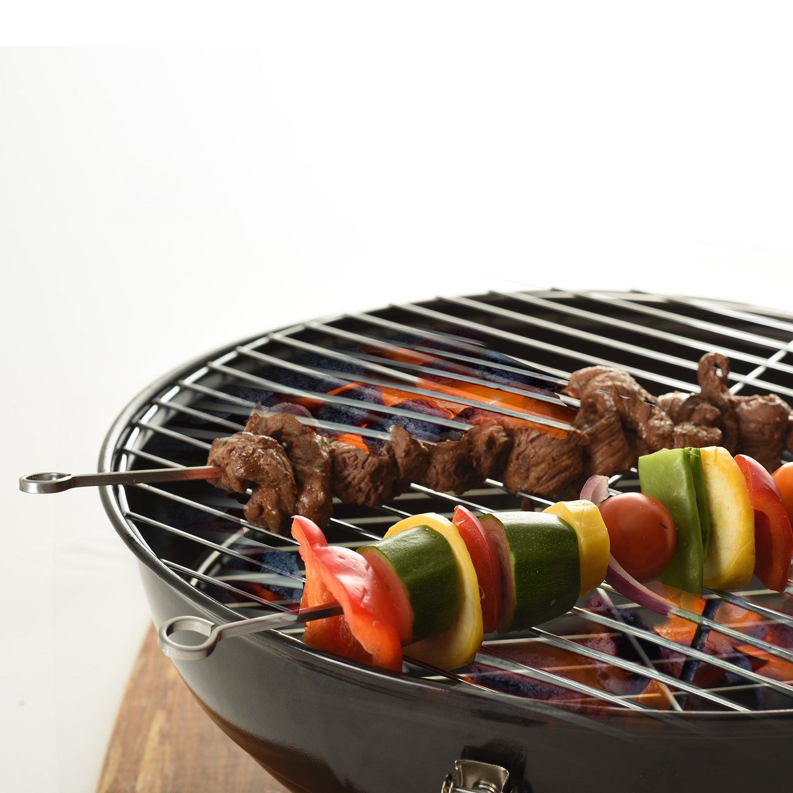 Norpro Stainless Steel 12-Inch Barbeque Skewers, Set of 6
