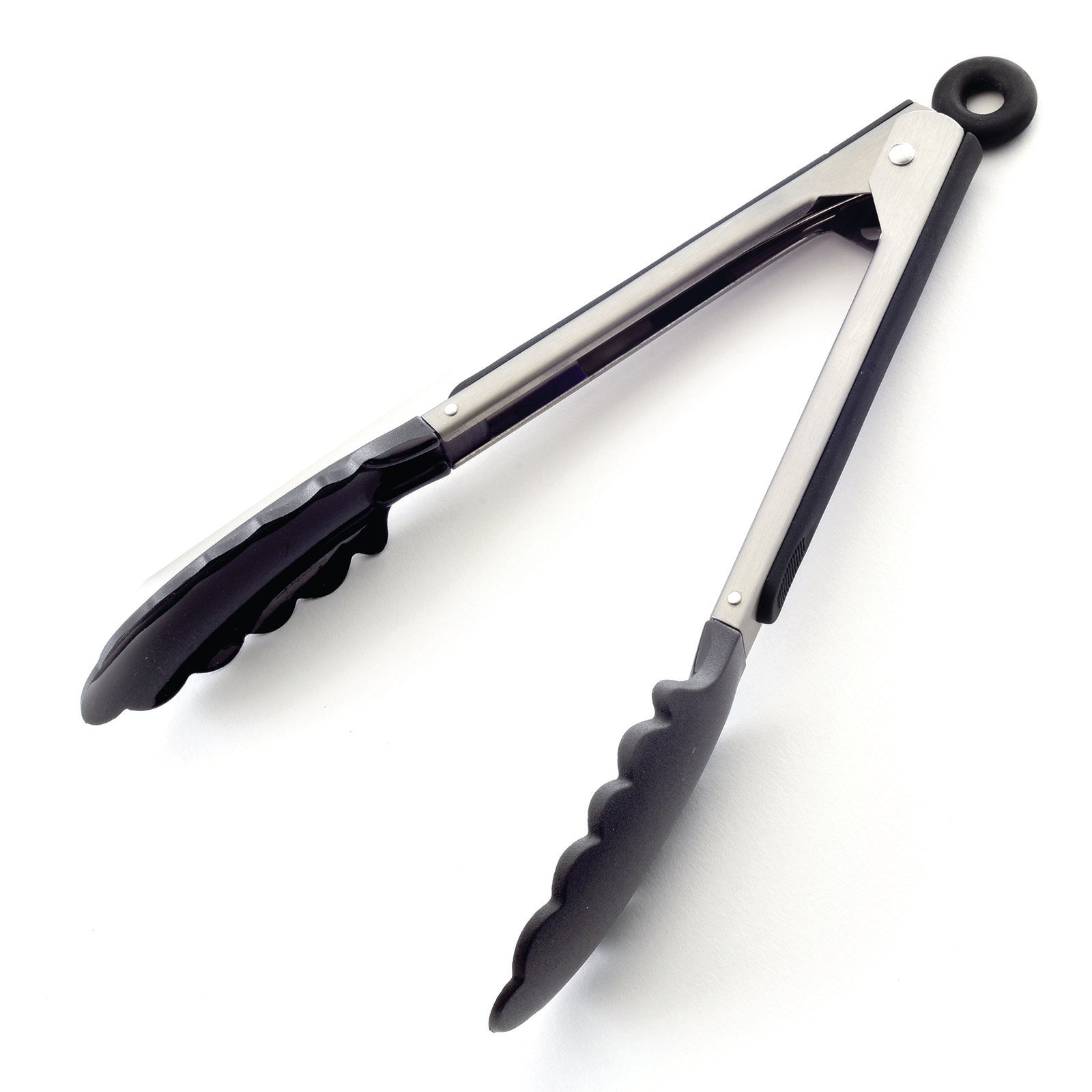 Norpro Grip EZ Stainless Steel and Silicone Locking Tongs, 9-Inch
