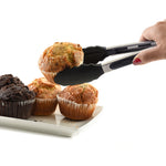 Norpro Grip EZ Stainless Steel and Silicone Locking Tongs, 9-Inch
