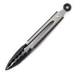 Norpro Grip EZ Stainless Steel and Silicone Locking Tongs, 9-Inch