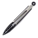 Norpro Grip EZ Stainless Steel and Silicone Locking Tongs, 9-Inch