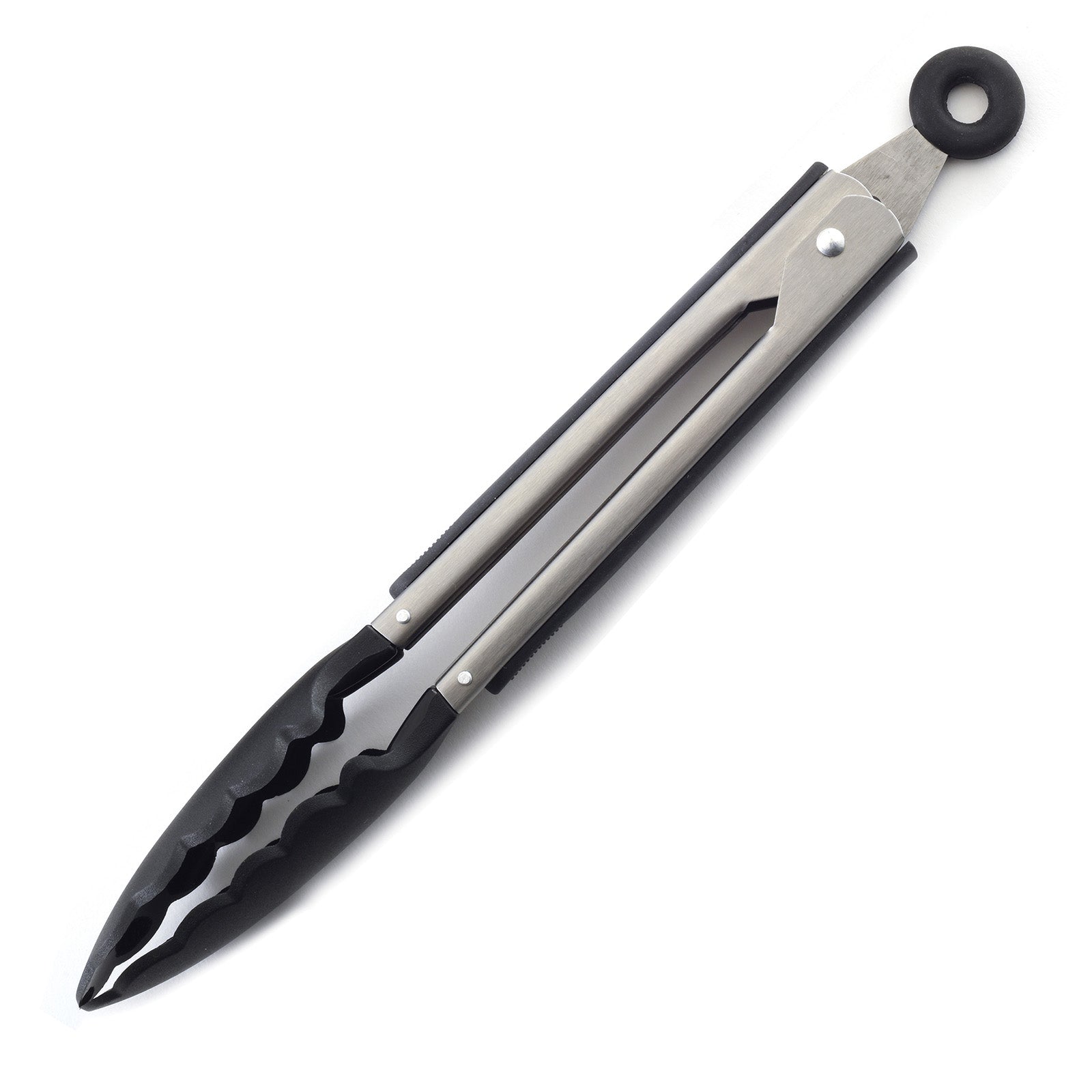 Norpro Grip EZ Stainless Steel and Silicone Locking Tongs, 9-Inch