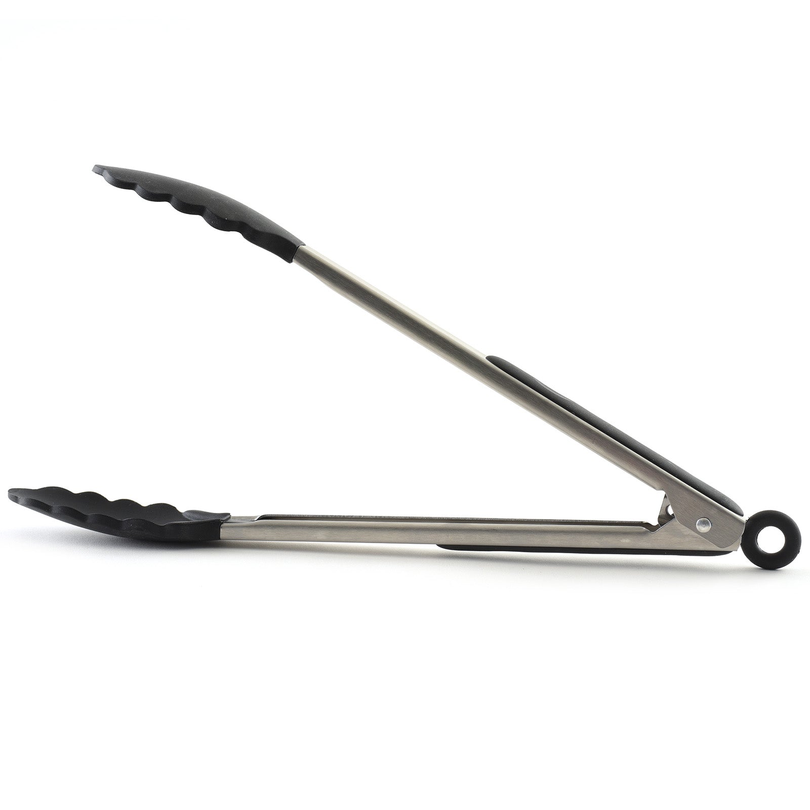 Norpro Grip EZ Stainless Steel and Silicone Locking Tongs, 12-Inch