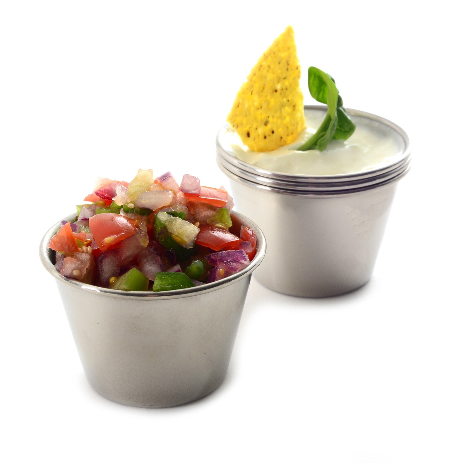Norpro Stainless Steel Butter and Sauce Cups, Set of 4