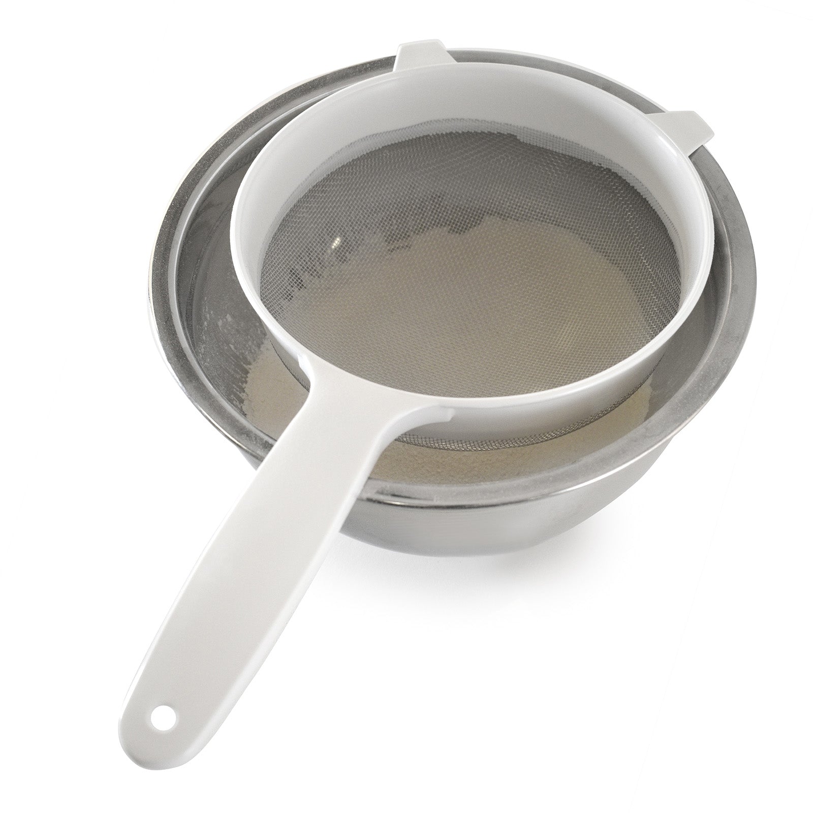 Norpro Mesh Strainer with Stainless Steel Basket, 8.5-Inch
