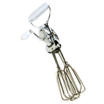 Norpro Egg Beater Classic Hand Crank Style, 12-Inch Stainless Steel Mixer