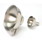 Norpro Heavy Duty Stainless Ssteel Wide Mouth Funnel with Removable Strainer, 5.5-Inch