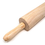 Norpro Wooden Rolling Pin, 13 Inch Hardwood Dough Roller