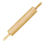Norpro Wooden Rolling Pin, 13 Inch Hardwood Dough Roller