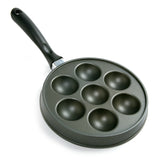 Norpro Stuffed Aebleskiver Pancake Pan with 2.25-Inch Cavities