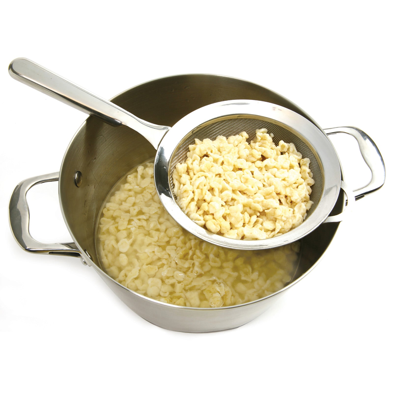 Norpro Spaetzle Maker, Stainless Steel with Sliding Hopper