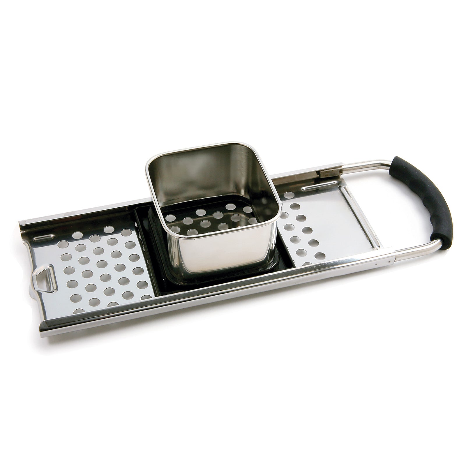 Norpro Stainless Steel Spaetzle Maker with Non-Slip Handle