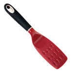 Norpro Brownie Spatula with Scalloped Blade, Red