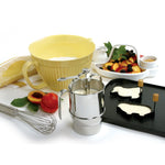 Norpro Jumbo Stainless Steel Pancake Dispenser with Holder