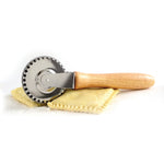 Norpro Stainless Steel Pastry and Pasta Crimper, Cutter, and Sealer, Silver