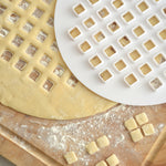 Norpro Lattice Pie Top Cutter – 10-Inch Crust Decoration Tool, White