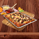 Norpro Jelly Roll Pan, 18 x 13 Inch Commercial Grade Aluminum Baking Sheet