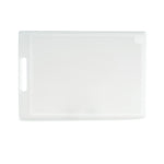 Norpro Professional 12-Inch x 18-Inch Cutting Board with Juice Groove, White