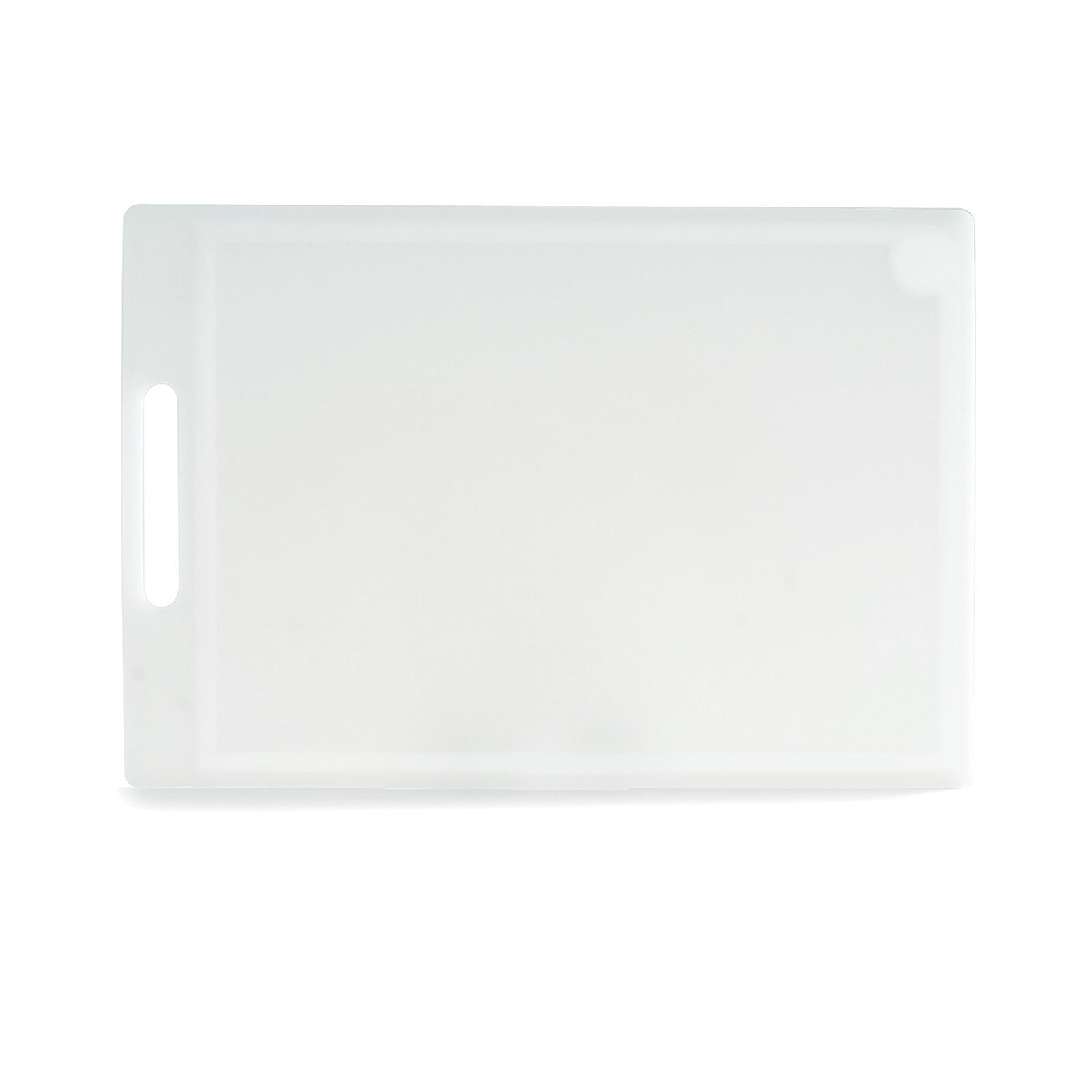 Norpro Professional 12-Inch x 18-Inch Cutting Board with Juice Groove, White