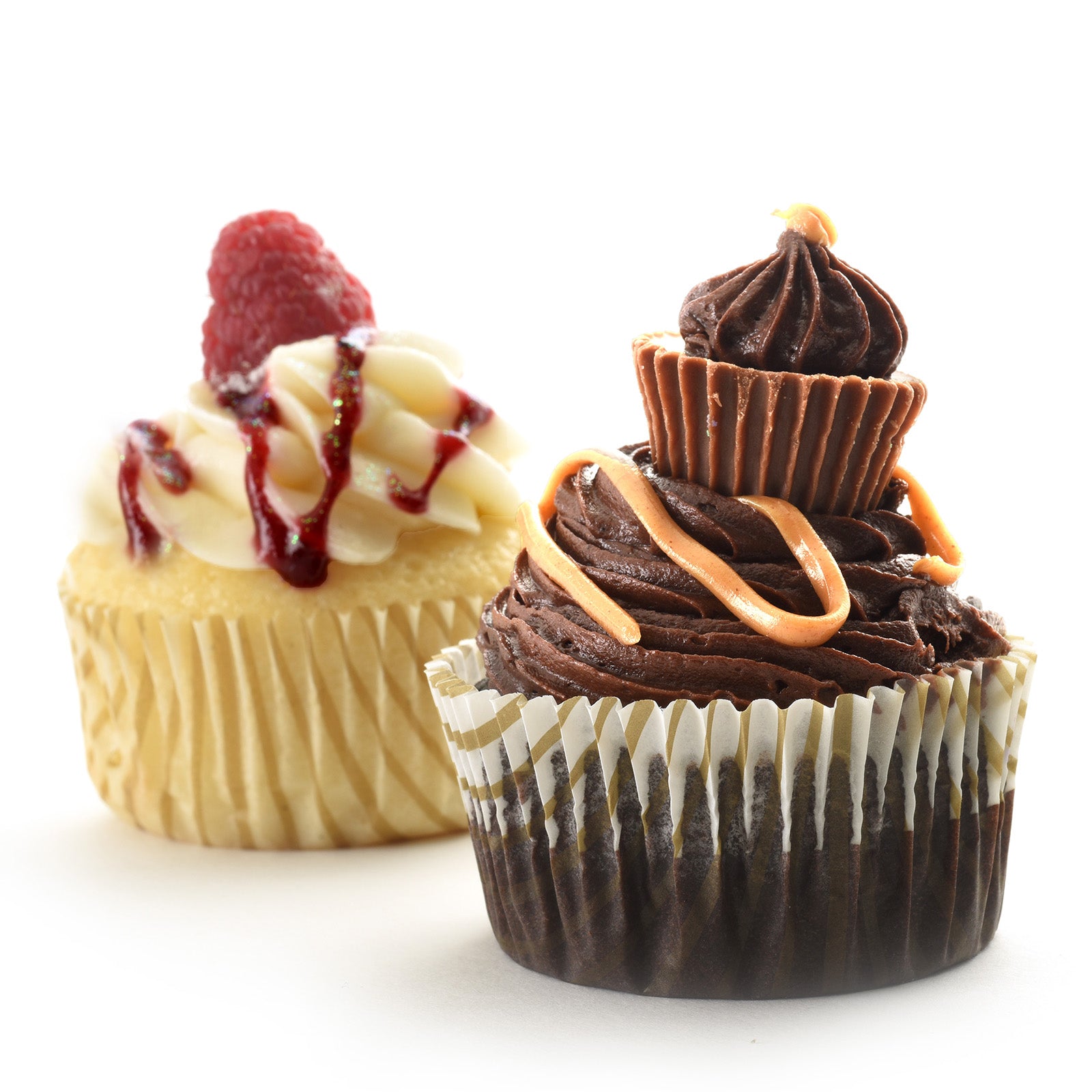 Norpro Muffin Cups with Gold Swirl – 75-Pack Decorative Paper Liners