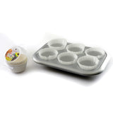 Norpro Giant Muffin Cups, White – 500 Pack of Jumbo Paper Liners