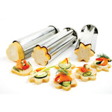 Norpro Tin Canape Bread Molds, Set of 3