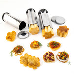 Norpro Tin Canape Bread Molds, Set of 3