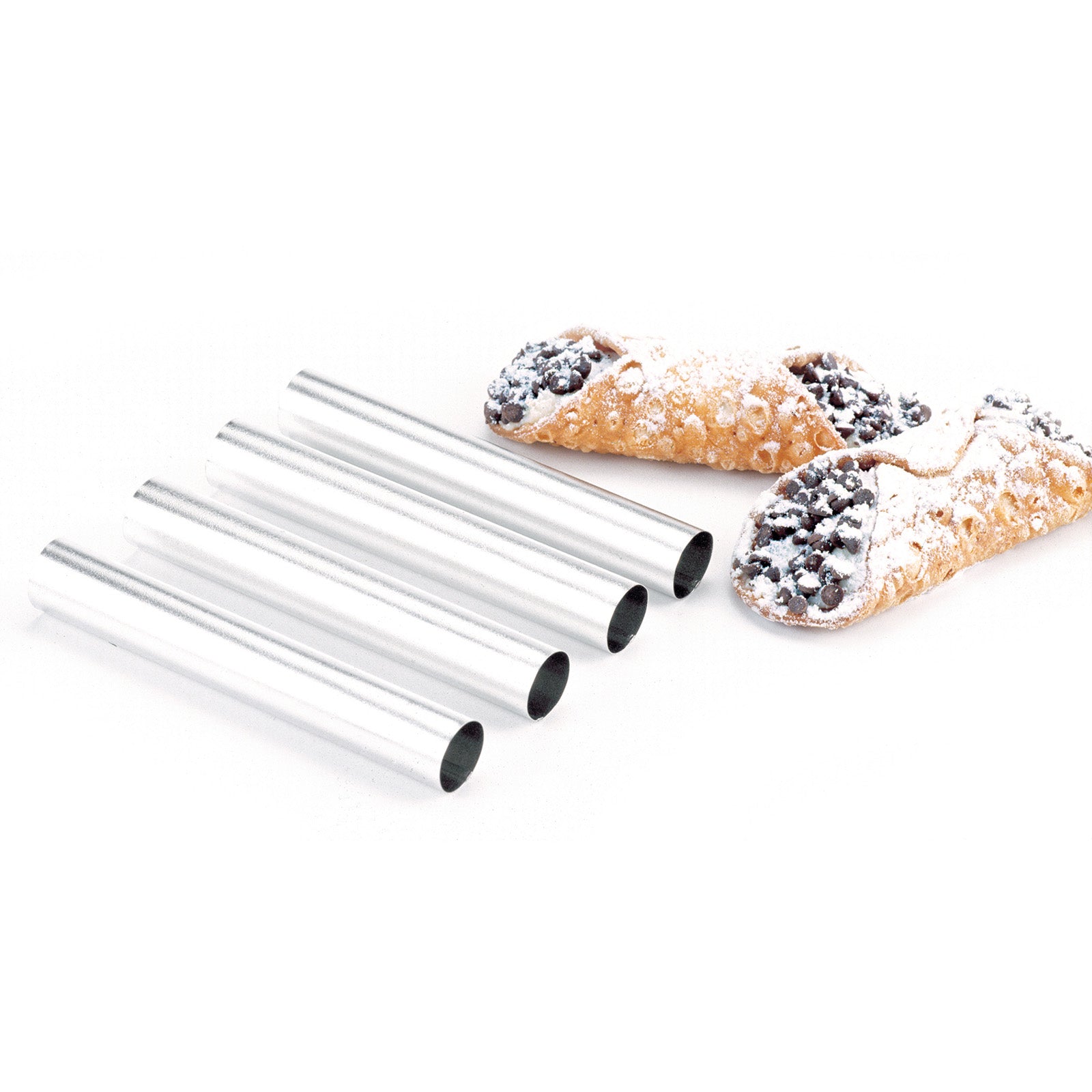 Norpro Stainless Steel Cannoli Forms, 5.75-Inch, Set of 4