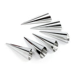 Norpro Stainless Steel Cream Horn Molds, 4.25-Inch, Set of 6