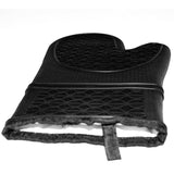 Norpro Silicone and Fabric Oven Glove, Black