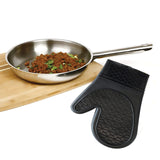 Norpro Silicone and Fabric Oven Glove, Black