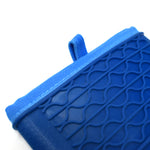 Norpro Silicone and Fabric Oven Glove, Blue