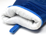 Norpro Silicone and Fabric Oven Glove, Blue