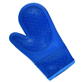 Norpro Silicone and Fabric Oven Glove, Blue