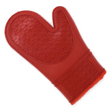 Norpro Silicone and Fabric Oven Glove, Red