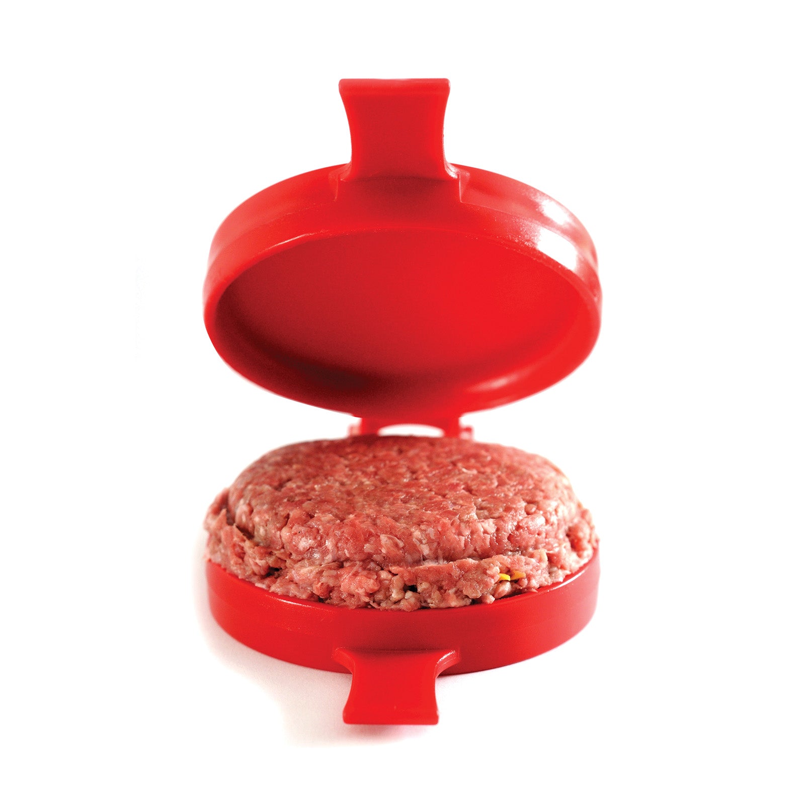 Norpro Nonstick Stuffed Burger Maker, Red