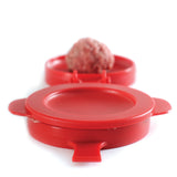 Norpro Nonstick Stuffed Burger Maker, Red
