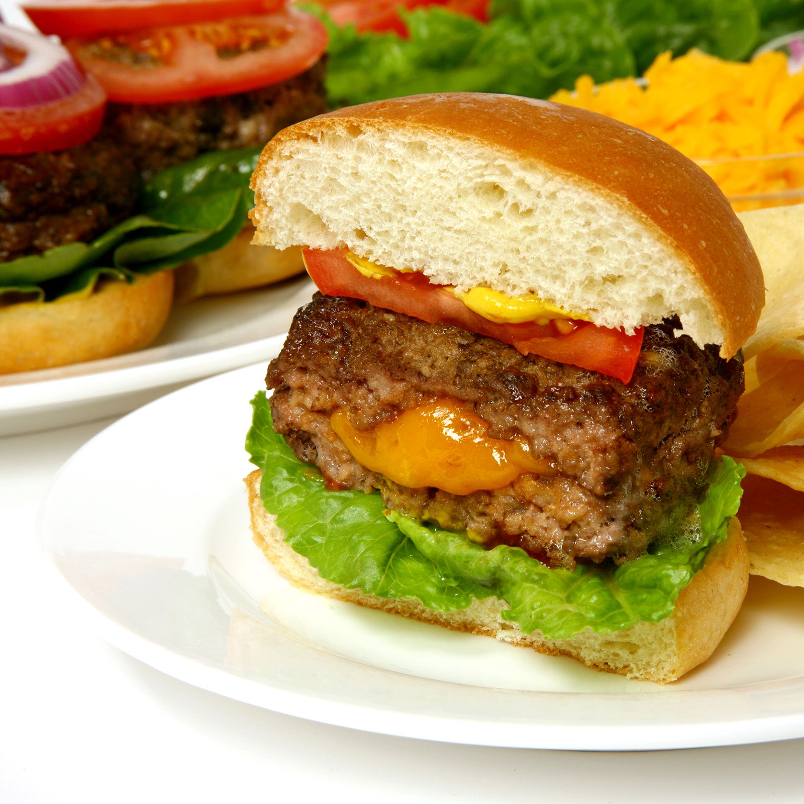 Norpro Nonstick Stuffed Burger Maker, Red