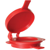 Norpro Nonstick Stuffed Burger Maker, Red