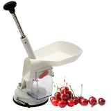 Norpro Deluxe Automatic Feed Cherry Pitter with Suction Base and Catch Hopper