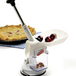 Norpro Deluxe Automatic Feed Cherry Pitter with Suction Base and Catch Hopper