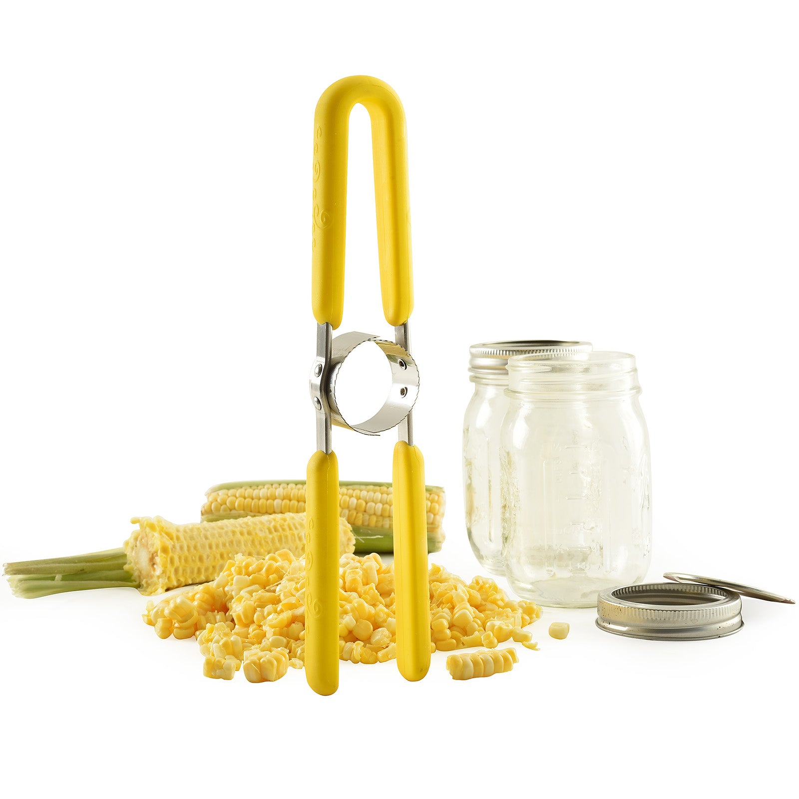Norpro Heavy Duty Grip-EZ Corn Cutter with Stainless Steel Teeth