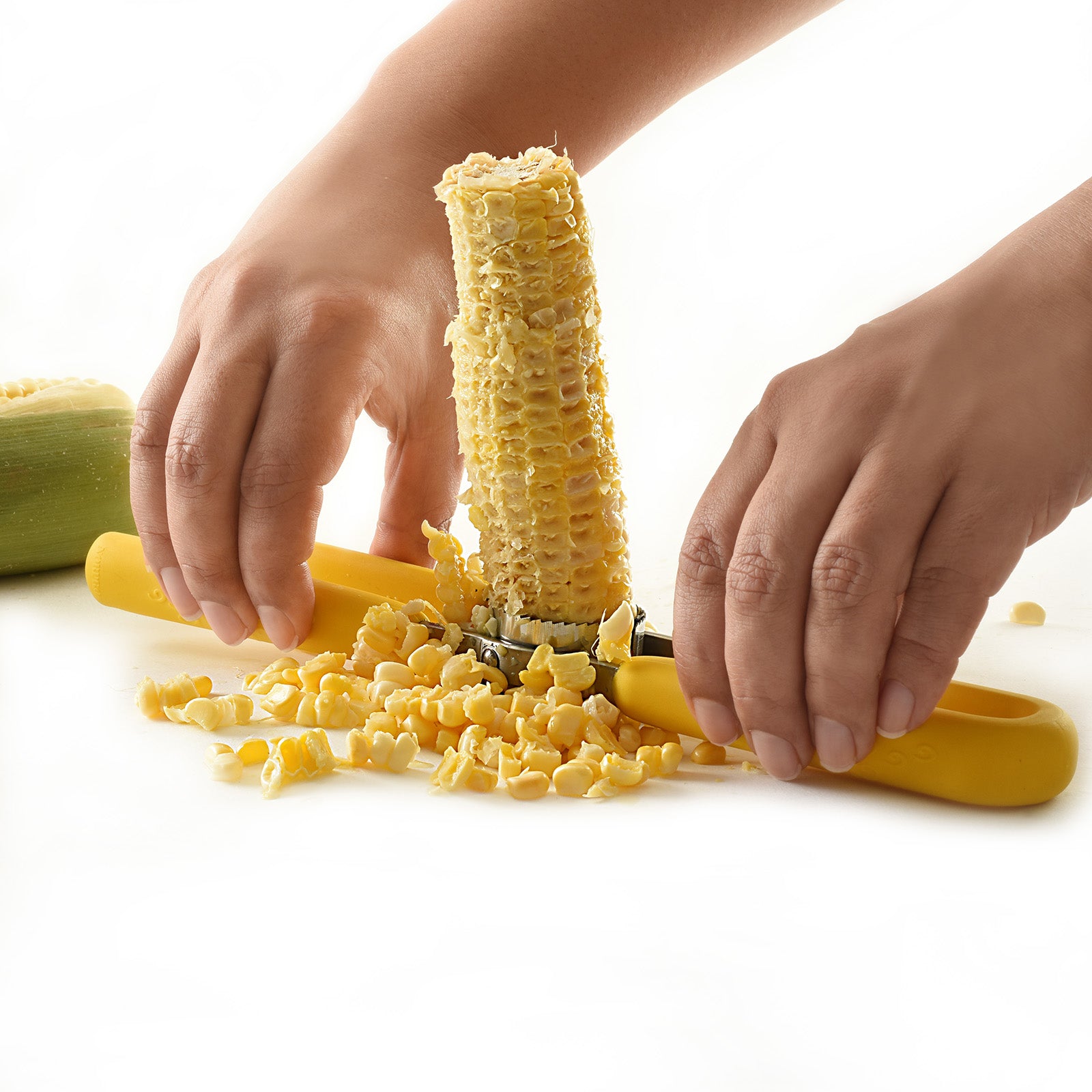 Norpro Heavy Duty Grip-EZ Corn Cutter with Stainless Steel Teeth