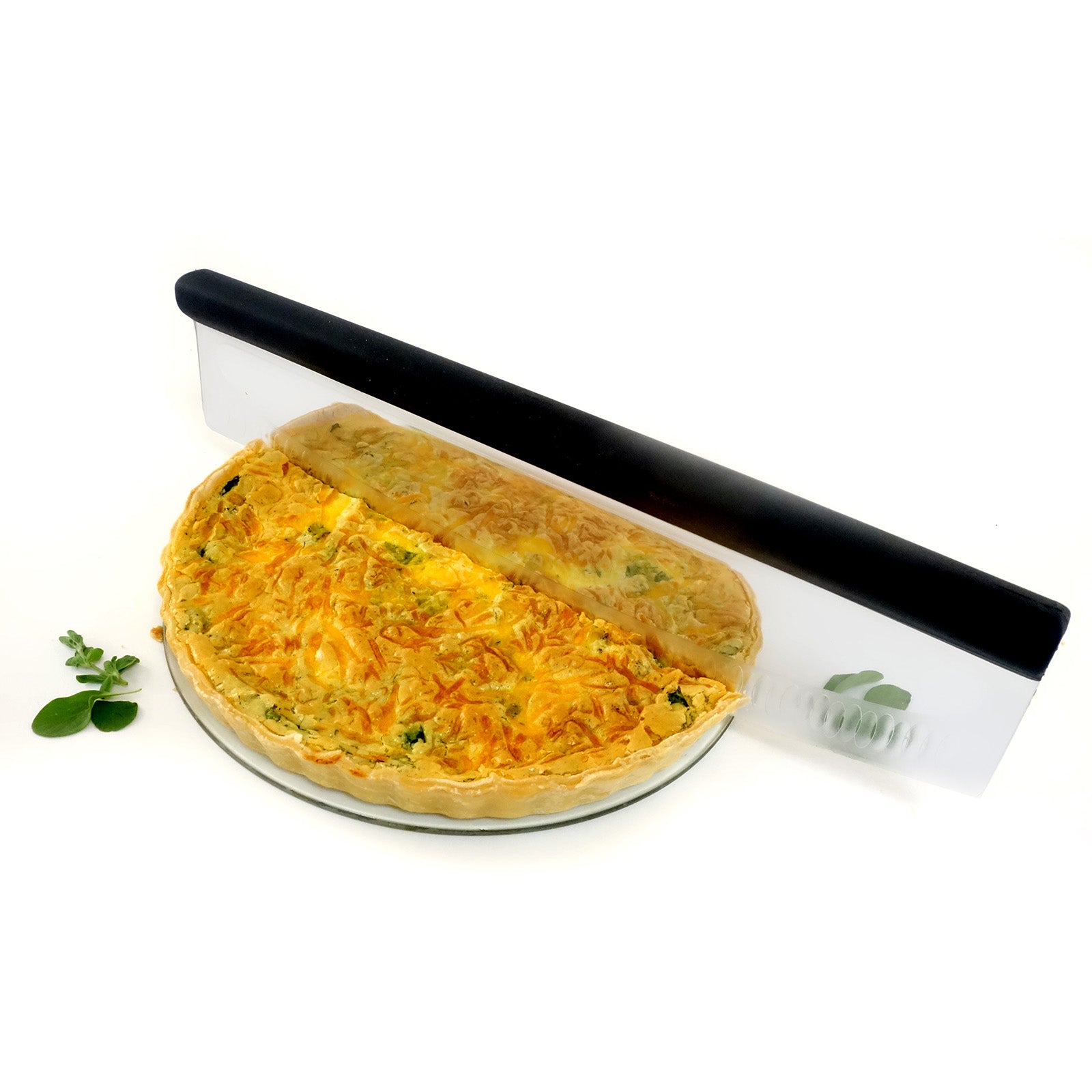 Norpro Grip EZ Multi Use Rocking Pizza Cuttler with Scallops