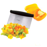 Norpro Grip EZ Stainless Steel Bench Scraper and Chopper
